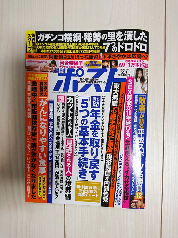 デイリースポーツ新聞と週刊ポストに広告出しました 藤井碧峰 正統派書道家