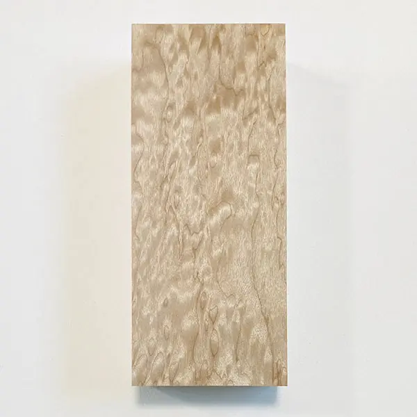 楓縮杢】正統派彫刻表札『浮き彫り』｜井波彫刻｜藤井碧峰×山﨑新介