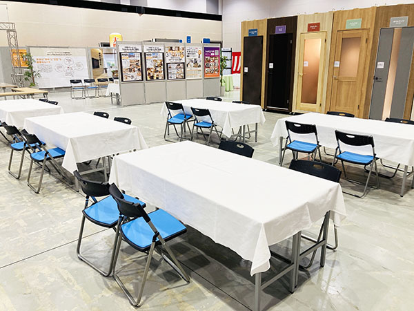 石友リフォームサービス「くらしマルシェ富山リフォームフェア」にてペン字教室|書道家藤井碧峰