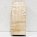 書道家の手書きオーダーメイド表札【楓(カエデ)縮杢】|天然銘木表札|書道家藤井碧峰