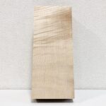 書道家の手書きオーダーメイド表札【楓(カエデ)縮杢】|天然銘木表札|書道家藤井碧峰