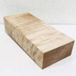 書道家の手書きオーダーメイド表札【楓(カエデ)縮杢】|天然銘木表札|書道家藤井碧峰